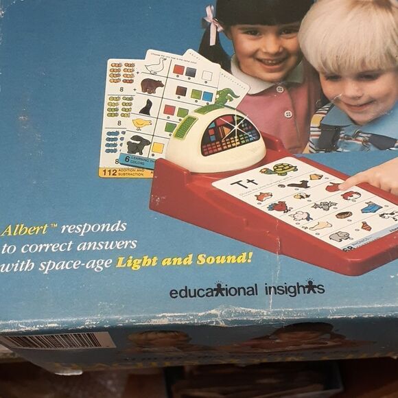 Albert The Teaching Robot Reading Math Educational Insights 5950 Ages 3-6 VTG - Picture 10 of 11